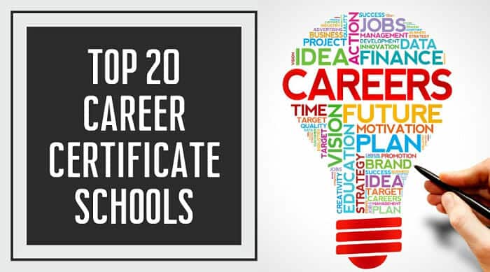 Top 20 Career Certificate Schools for Post Military Careers