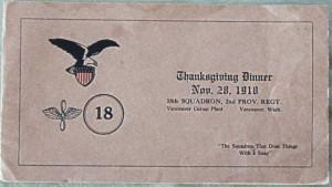 Thanksgiving 1918