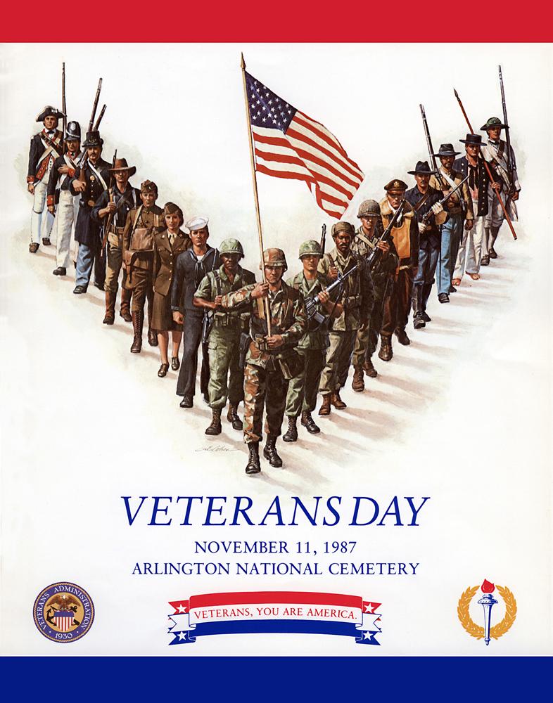 Veterans Day Poster 1987