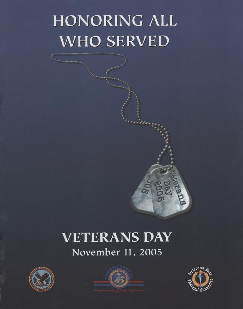 Veterans Day Poster 2005