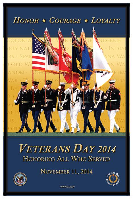 Veterans Day Poster 2014