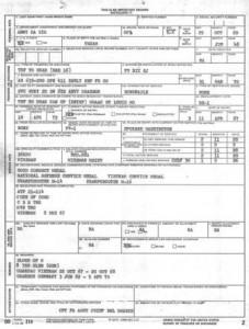 DD-214 Sample Form