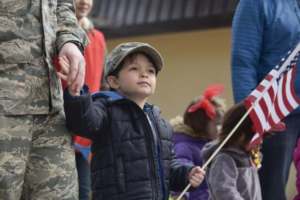 Photo from the Military Child parade at Misawa Air Base, Japan, April 3, 2017