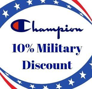 Champion Military Discount