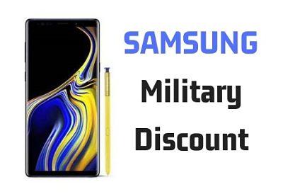 Samsung Military Discount