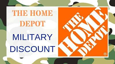 The Home Depot Military Discount