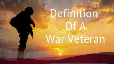Definition Of A War Veteran