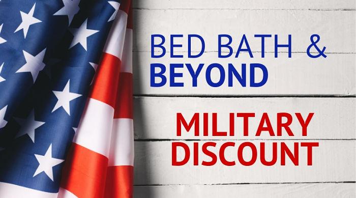 Bed Bath & Beyond Military Discount