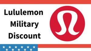 Lululemon Military Discount