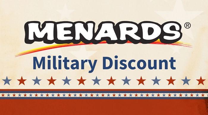 Menards Military Discount
