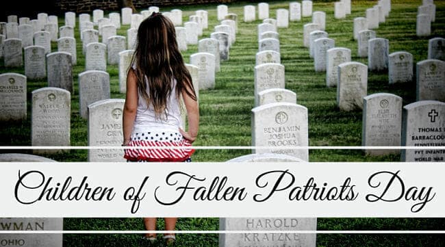 Children of Fallen Patriots Day