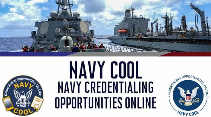 Navy Cool - Navy Credentialing Opportunities Online