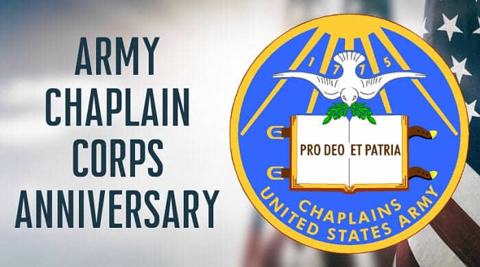 Army Chaplain Corps Anniversary