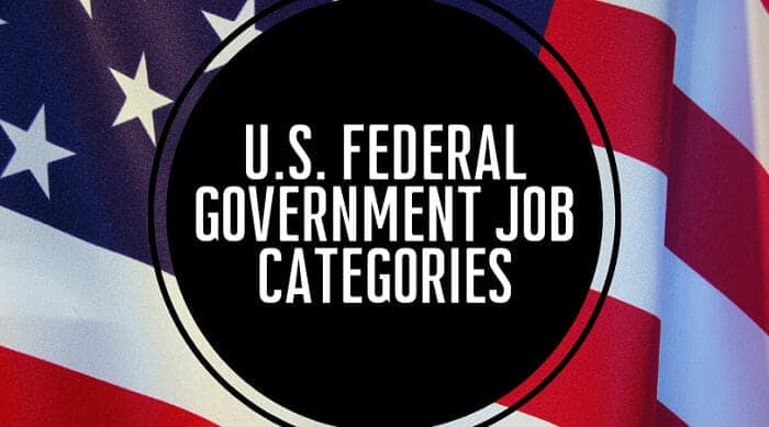 U.S. Federal Government Job Categories