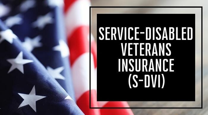Service-Disabled Veterans Insurance (S-DVI)