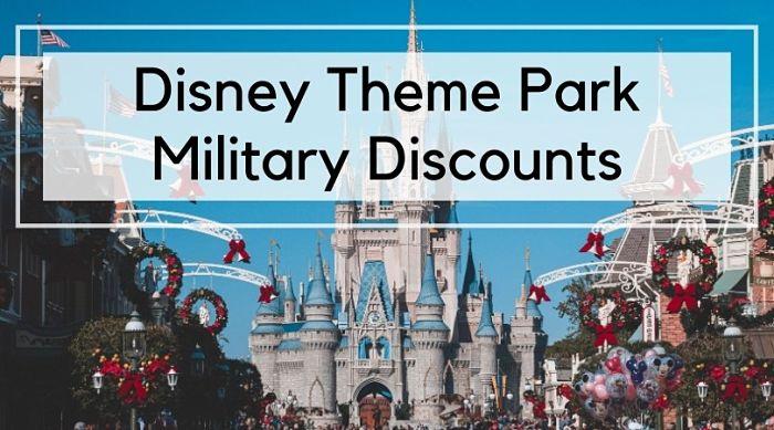 Disney Theme Park Military Discounts