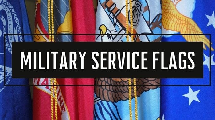 Military Service Flags