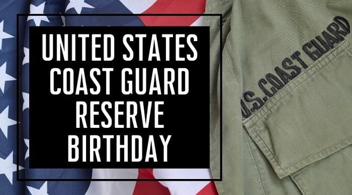 United States Coast Guard Reserve Birthday