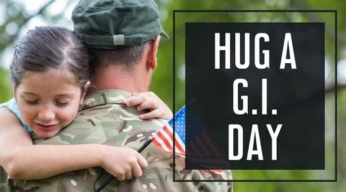Hug A GI Day