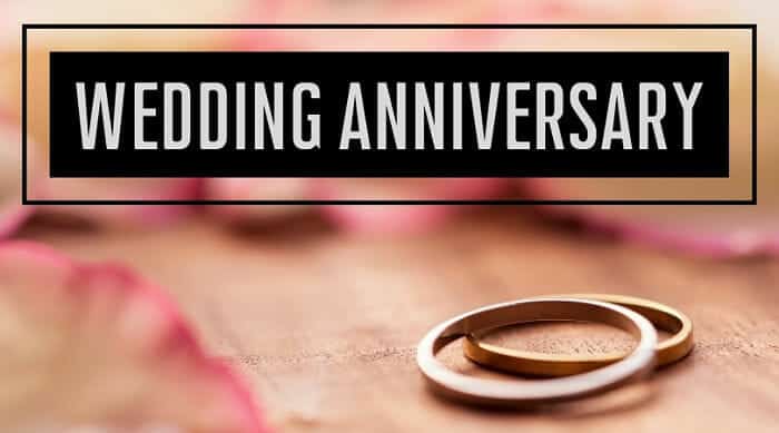 Wedding Anniversary